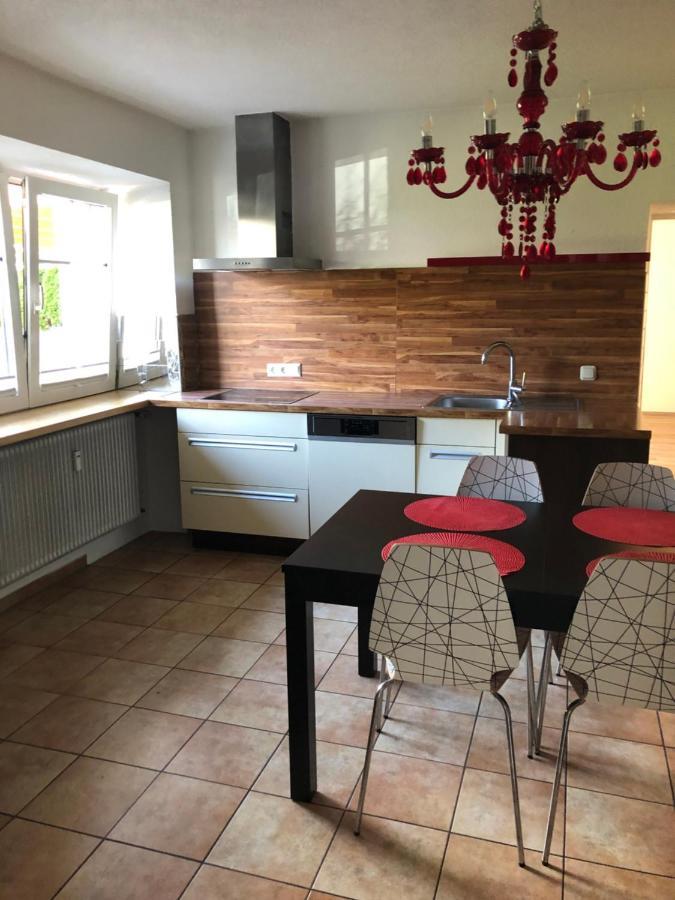 Ferienwohnung Eden Sachsenburg Buitenkant foto